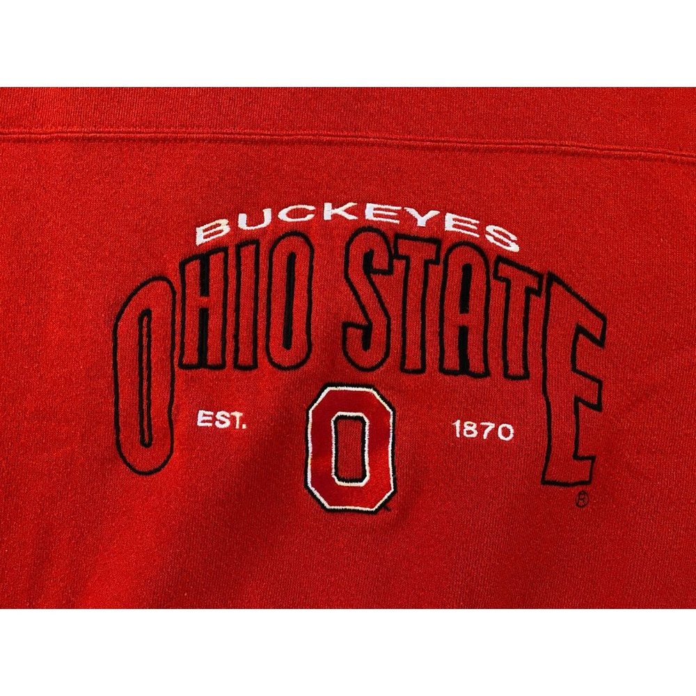 Youth Vintage CSA Ohio State Buckeyes Embroidered Crewneck size 8 Medium